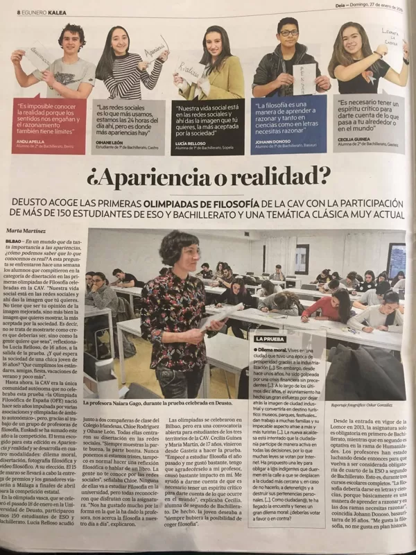 Filosofia Olinpiada DEIAn